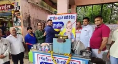 छोटीसादड़ी: महाराणा प्रताप बस स्टैंड पर यात्रियों के शिशुओं के लिए शुरू की गई निःशुल्क दूध व्यवस्था
