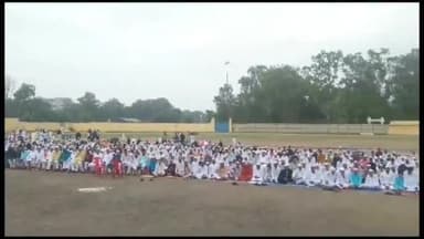 गया टाउन सीडी ब्लॉक: गांधी मैदान में बकरीद की नमाज की गई अदा, सैकड़ों मुस्लिम धर्मावलंबी हुए शामिल