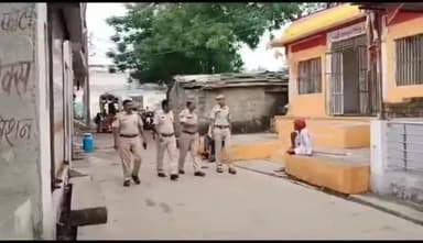 बकानी: बकानी मुस्लिम समुदाय ने ईदगाह मस्जिद पर पड़ी ईद की नमाज