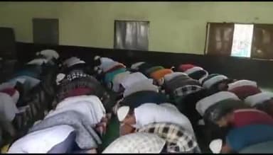 साईं खेड़ा: नगर साईं खेड़ा में मनाया गया ईद-उल-अजहा का त्यौहार, मुस्लिम समुदाय ने अग्रवाल धर्मशाला में अदा की नमाज