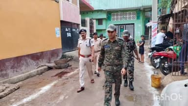 आरा: भोजपुर में डीएम एसपी के निर्देश पर बकरीद को लेकर सुरक्षा के पुख्ता इंतजाम चप्पे-चप्पे पर पुलिस तैनात