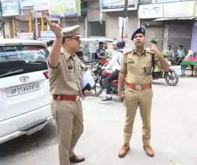 बरेली: ईद उल अजहा के मौके पर एसएसपी ने शहर में लिया सुरक्षा व्यवस्था का जायज़ा