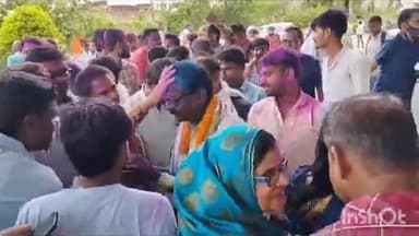 बेमेतरा: बेमेतरा नगर पालिका के वार्ड 6 में पार्षद उपचुनाव में कांग्रेस प्रत्याशी धरम वर्मा की हुई जीत, समर्थकों ने मनाया जश्न