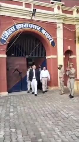 बदायूं: जिला जज एवं जिला अधिकारी ने जिला कारागार का किया औचक निरीक्षण
