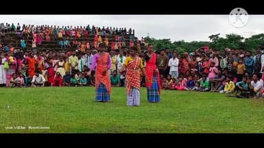 पोठिया: +2 प्रोजेक्ट उच्च विद्यालय पोठिया के मैदान में आदिवासी समुदाय ने धूमधाम से मनाया हूल दिवस