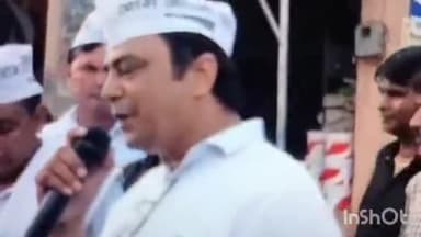 पलवल: आम आदमी पार्टी जिला पलवल ने अलीगढ़ रोड पर जनसंवाद कार्यक्रम का किया आयोजन