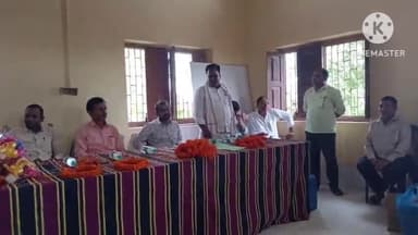 रामगढ़ चौक: रामगढ़ चौक पर पदस्थापित सह पद स्थानांतरण हेतु कर्मियों को किया गया सम्मानित