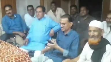 डग: पंचायत समिति डग के प्रधान प्रतिनिधि ने मुस्लिम समाज के लोगों के साथ चर्चा कर सुनी उनकी समस्याएं