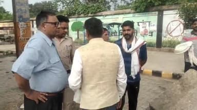 जगाधरी: यमुनानगर के मेयर मदन चौहान ने सिटी थाना यमुनानगर के सामने बनाए गए वेंडर जोन का किया दौरा