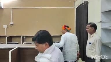 जहाज़पुर: मीणा छात्रावास मे विधायक गोपीचंद मीणा ने किया लाइब्रेरी का लोकार्पण।