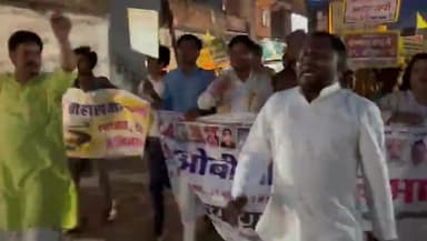 ओबीसी महासभा की पिछड़ा अधिकार #सत्याग्रह_पदयात्रा 8 वें दिन पन्ना जिले के गुन्नौर क्षेत्र में रही।