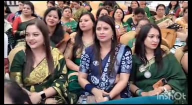 मुशहरी: इनर व्हील क्लब ऑफ़ मुजफ्फरपुर की ओर से मझौलिया स्थित एक निजी होटल के सभागार में महिलाओं को आत्मनिर्भर बनने पर हुई चर्चा