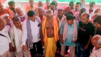 चेरिया बरियारपुर: गोपालपुर पंचायत में होगा गणिनाथ मंदिर का भव्य निर्माण, रिटायर्ड शिक्षक ने मंदिर के लिए की जमीन दान