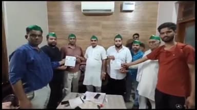 धनौरा: भारतीय किसान यूनियन चाढूनी के युवा जिला अध्यक्ष बने सौरभ वर्मा गजरौला मोहल्ला लक्ष्मी नगर में बैठक का आयोजन