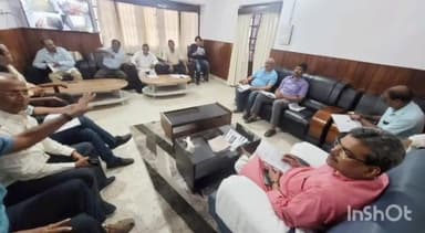 मुशहरी: लंगट सिंह कॉलेज में सभी विषयों के विभाग अध्यक्ष के साथ बैठक आयोजित