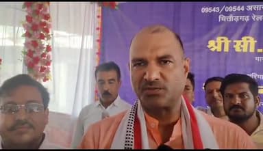 चित्तौड़गढ़: पिछले 60 वर्षों में रेलवे क्षेत्र में जो चित्तौड़गढ़ को नहीं मिला को वह 9 वर्षों में मिला भाजपा प्रदेशाध्यक्ष सीपी जोशी