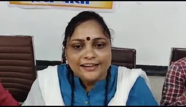 अलवर: भाजपा महिला मोर्च ने अंबेडकरनगर पार्टी कार्यालय में की प्रेस वार्ता BJP महिला मोर्चा की राष्ट्रीय उपाध्यक्ष पूजा कपिल