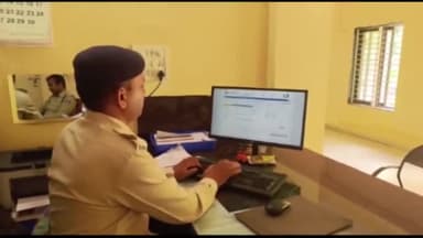 कनाड़िया: भूरी टेकरी से एक बदमाश चाकू के साथ गिरफ्तार