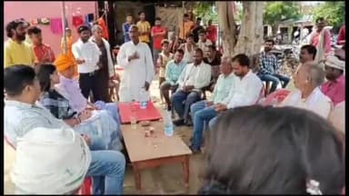 बलरामपुर: बिनोहनी चौराहे पर भारत रत्न स्व. अटल बिहारी वाजपेयी की पौत्री व प्रदेश महामंत्री महिला मोर्चा भाजपा हरियाणा का हुआ आगमन