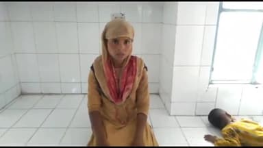 धनौरा: गजरौला के गांव पपसरा खादर में बच्चों के विवाद में एक महिला की बेरहमी से की गई पिटाई, पति संग थाने पहुंचकर की शिकायत