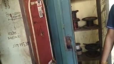 बकानी: यूनियन बैंक बकानी के समीप स्थित मोटर रिवाइंडिंग की दुकान में हुई लाखों की चोरी