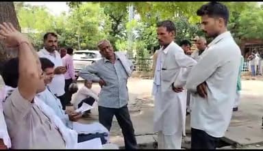 अलवर: अलवर खेत में कीटनाशक दवा का छिड़काव करते समय उसके प्रभाव में आने से एक महिला की जिला अस्पताल में उपचार के दौरान हुई मौत