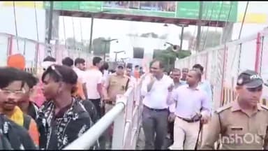 नरेन्द्रनगर: DM टिहरी मयूर दीक्षित ने कांवड़ मेला क्षेत्र मुनिकीरेती का किया स्थलीय निरीक्षण