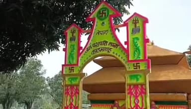 हरिद्वार: कावड़ मेला 2023 में विशेष कावड़ के स्पेशलिस्ट रमेश कुमार साहू ने बनाई हरिद्वार में  कई मंदिरों की कावड़