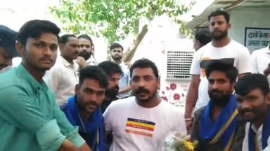 डग: डग क्षेत्र के भीम आर्मी सेनिको ने भीम आर्मी चीफ एवं राष्ट्रीय अध्यक्ष चंद्रशेखर आजाद से की मुलाकात