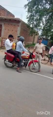 करपी: करपी थाना के प्रवेश द्वार पर पुलिस के द्वारा रोको टोको अभियान चलाया गया ,₹1000 का चालान काटा गया