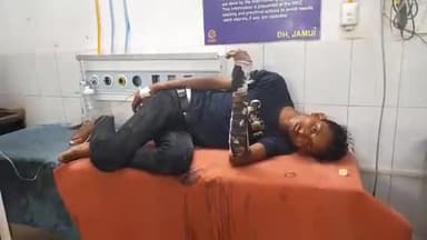 जमुई: हरनाहा पेट्रोल पंप के पास बाइक की चकमा से बाइक सबार एक युवक हुआ घायल  सदर अस्पताल में भर्ती