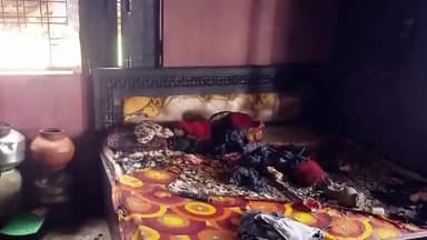 रायसेन: सूखा करार में गैस सिलेंडर फटने से घर का सामान जलकर हुआ राख