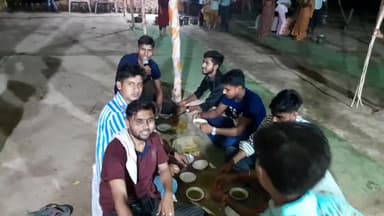 #जिला पंचायत वार्ड नंबर 29 के नगला #सुंदर गांव में #श्रीमद्भागवत कथा के दौरान #युवाओं ने मेरा जोरदार स्वागत किया