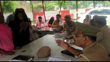 आज़मगढ़: मुबारकपुर थाने पर आयोजित समाधान दिवस में आए 9 प्रार्थना पत्र, निस्तारण के लिए पुलिस व राजस्व की टीम हुई गठित