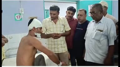 बेगूसराय: पूर्व सैनिक संघ के प्रतिनिधिमंडल ने सदर अस्पताल पहुंचकर मारपीट में घायल हुए पूर्व सैनिक से की मुलाकात