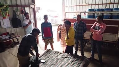 सिरोंज: शिकायतकर्ता व सीएमओ के बीच हुए विवाद के बाद खाद्य अधिकारी ने रॉयल सिटी स्तिथि वाटर प्लांट को किया सील