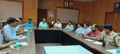 ग्वालियर गिर्द: जिले में राष्ट्रपति की प्रस्तावित यात्रा को लेकर ट्रिपल आईटीएम प्रबंधन के साथ जिला प्रशासन ने की बैठक