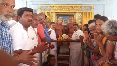 கிருஷ்ணராயபுரம்: சிந்தலாவடி மகா மாரியம்மன் கோவிலில் அமைச்சர் செந்தில்பாலாஜி பூரண நலம்பெற வேண்டி திமுக சார்பில் சிறப்பு பூஜை