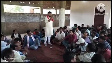 पतरातू: विस्थापित प्रभावित संघर्ष मोर्चा ने पतरातू में की बैठक