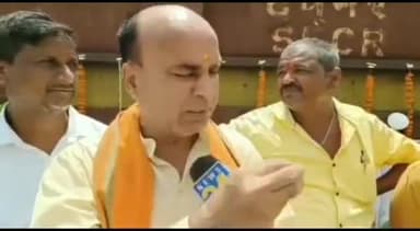 फारबिसगंज: आज फारबिसगंज में भाजपा विधायक  विद्यासागर केसरी ने पत्रकारो को बताया