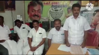 கடவூர்: தரகம்பட்டி தேமுதிக அலுவலகத்தில் புறநகர் மாவட்ட செயலாளர்கள் தலைமையில் நிர்வாகிகளின் ஆலோசனை கூட்டம் நடைபெற்றது
