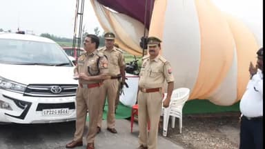 रामपुर: थाना सिविल लाइन क्षेत्र के जीरो पॉइंट चौराहे पर पुलिस सुरक्षा में निकलेगी कावड़ यात्रा, SP ने लिया सुरक्षा का जायजा
