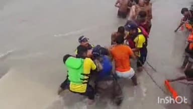 नरेन्द्रनगर: वानप्रस्थ घाट पर गंगा नदी में नहाते समय शिवभक्त को पड़े दौरे, SDRF की टीम ने सकुशल बचाया