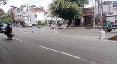 नौगावां सादात: कांवड़ यात्रा को लेकर प्रशासन ने नौगावां कस्बे में किया रूट डायवर्जन, भारी वाहनों को किया जा रहा डाइवर्ट