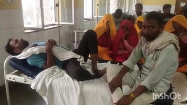 दौसा: सेंट मैरी स्कूल के पास एक युवक पर कांच की बोतल से किया हमला, घायल अवस्था में युवक जिला अस्पताल में भर्ती