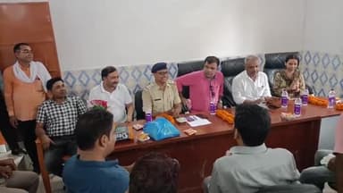 हसनपुरा: प्रखंड मुख्यालय हसनपुरा के सभागार में सीओ को दी गई भावभीनी विदाई, जताया गया आभार