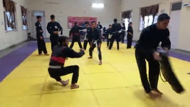 #pencak_silat_martial_art_training_camp #Mandi_District_Pencak_Silat_Association #PSAHP 70188-44547