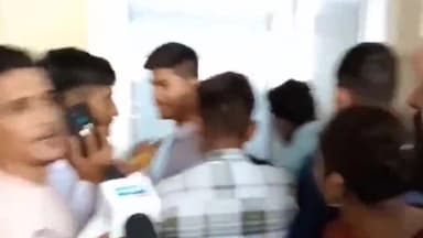 हिसार: सिविल अस्पताल में ईसीजी मशीन हुई खराब, मरीजों ने किया हंगामा