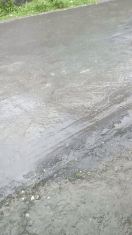 #Dewal-chamoli#mein aaj baarish lagataar