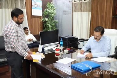 टीकमगढ़: टीकमगढ़ जिले के नवागत कलेक्टर अवधेश शर्मा ने कार्यभार ग्रहण किया